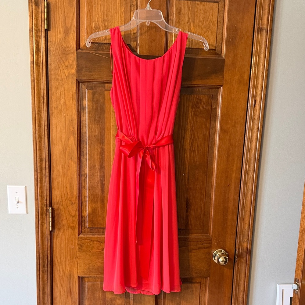 Jessica Howard Vibrant Red Midi Dress